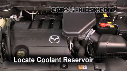 2009 Mazda CX-9 Touring 3.7L V6 Coolant (Antifreeze) Add Coolant